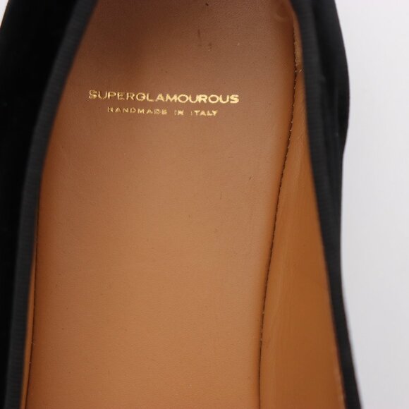 Superglamourous Loafers Men\'s Size EU 45 Black Slip On Shoes Hand Made in Italy main image 8